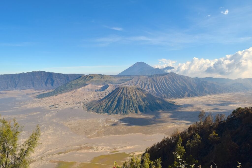 Il vulcano Bromo a Giava, Indonesia