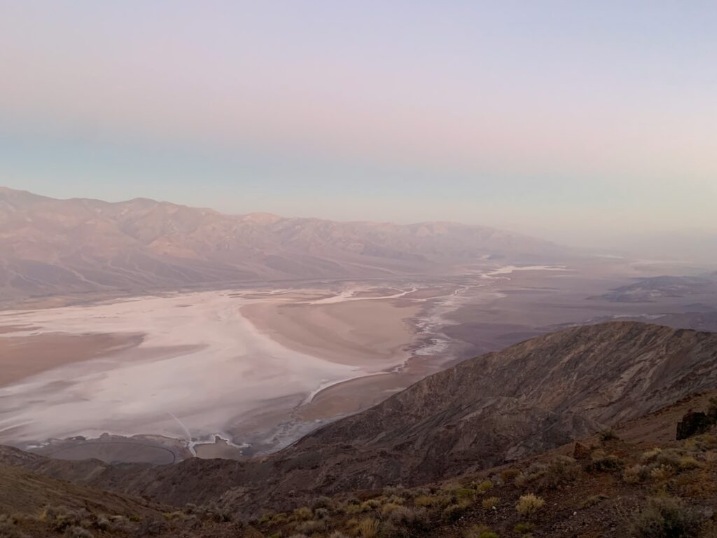 california-death-valley-dante's-view Vista panoramica della Death Valley da Dante's viewpoint