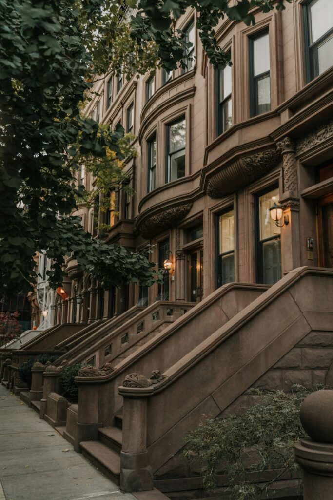greenwichi Edifici tipici del Greenwich Village di New York