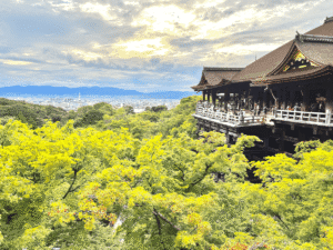 Il tempio Kiyomizu-dera a Kyoto