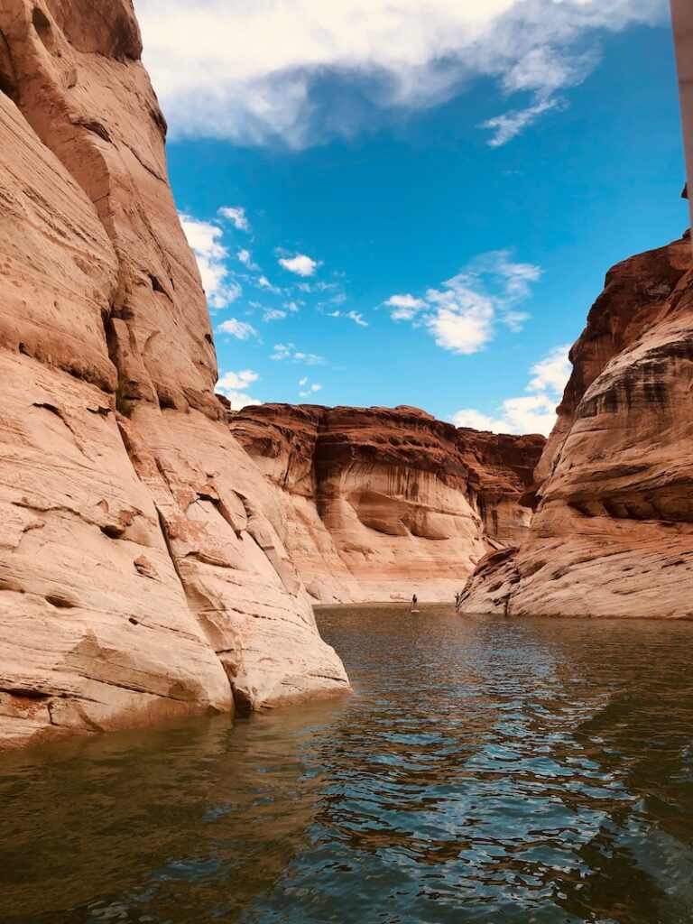 utah-lake-powell-canyon Canyon d'acqua sul Lake Powell