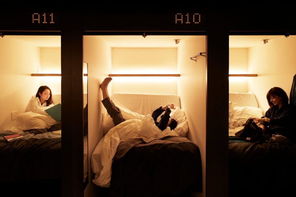 capsule hotel millennial capsule hotel in tokyo