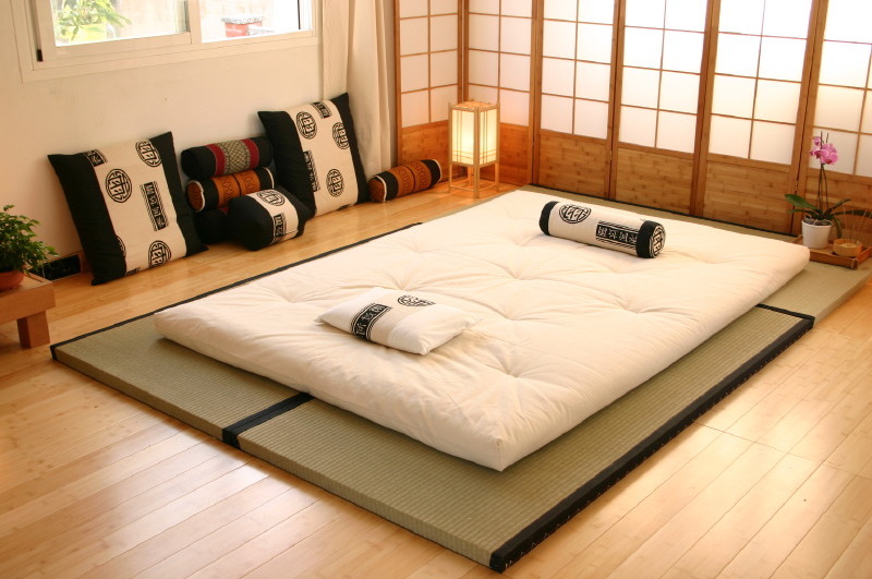 futon futon in camera giapponese